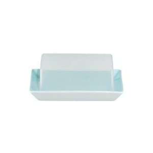  Tric Butter Dish with Plastic Cover in Light Blue Kitchen 
