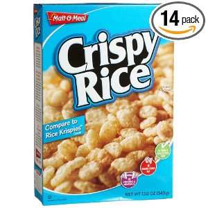 Malt O Meal Crispy Rice Cereal, 12 Ounce Grocery & Gourmet Food