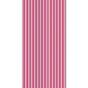  Red and White Striped Plastic Table Covers   Rolls 