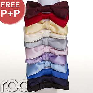 BOYS DICKIE BOW TIES   10 different colours available  