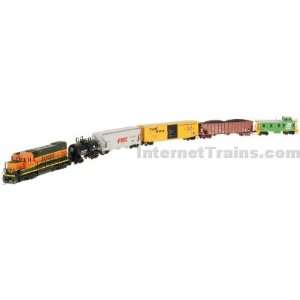 Atlas N Scale TrainMan Train Set   BNSF Toys & Games