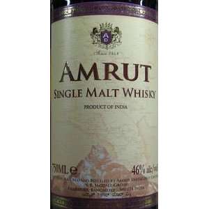   Amrut Indian Single Malt Scotch Whisky 750ml Grocery & Gourmet Food