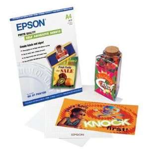  Selected Paper Photo Self Adhesive A4 By Epson America 
