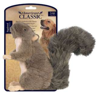 American Classic Plush Squirrel Dog Toy Jakks Pacific  