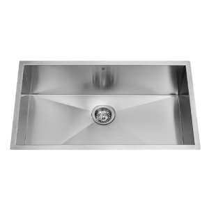   Sinks 32 Undermount Stainless Steel 16 Gauge Single Bowl Kitchen Sink