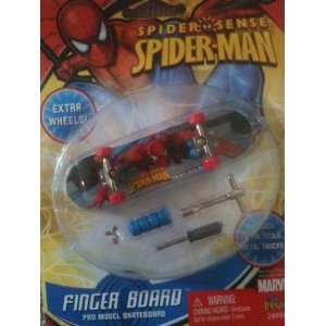  Spider Sense Spiderman Pro Model Finger Board Skateboard 