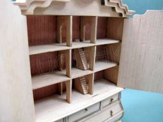 12 Scale “Vanderveet” Desk/Baby House  unfinished for doll house 