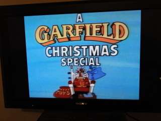   GARFIELD Christmas ~ 1991 CBS/FOX VHS Holiday Video OOP Rare  