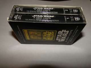   STAR WARS Episode IV A New Hope [Soundtrack] 1997, 2 Tapes RCA Victor