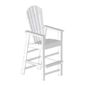    Polywood Recycled Plastic South Beach Bar Chair: Home & Kitchen