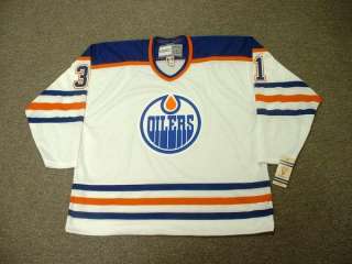 GRANT FUHR Edmonton Oilers Vintage Home Jersey XL  