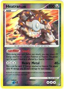Legends Aw Pokemon Card Rev Holo Rare Heatran 30/146  