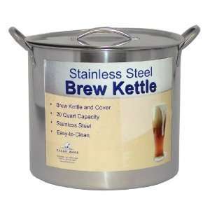  Polar Ware 42 Qt Stainless Steel Brew Pot with Lid for 