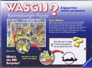 WASGIJ Soccer Madness Ravensburger 1000 Jigsaw Puzzle New Mystery 