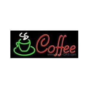  Coffee Outdoor Neon Sign 13 x 32
