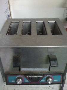 Toastmaster 4 Slot Bagel Toaster Toasts Only One Side  
