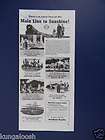1930 Southern Pacific Railroad to Mexico Print Ad  