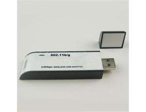USB Wireless Adapter LAN WIFI Card 54M 802.11 B/G #9806  