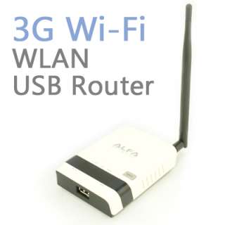 ALFA Wireless N/G WiFi Extender/Router for AWUS036H/3G  