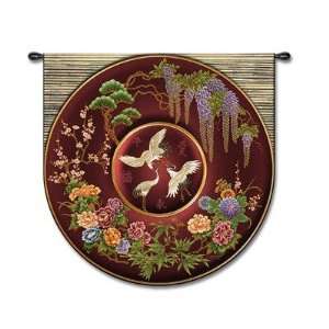 Fine Art Tapestries Cloisonne Ruby   Studios, Acorn 