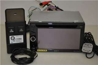  Sony XNV 660BT 6.1 Touch In Dash Double Din Car DVD/CD  Player 