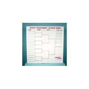  Tennis Tournament Draw Sheet