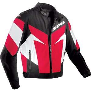 Spidi Trackster Mens Textile On Road Racing Motorcycle Jacket   Black 