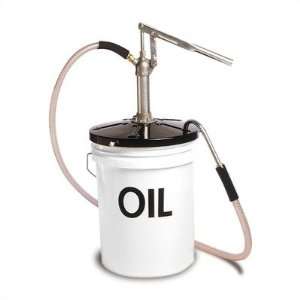  Lever Action Oil Transfer Pump for 5 Gallon Bucket: Home 