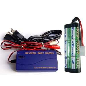   4200 mAh NiMH Battery Pack Universal Smart Charger
