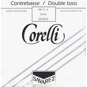  Corelli Nickel Orchestra 3/4 Upright String Double Bass E 