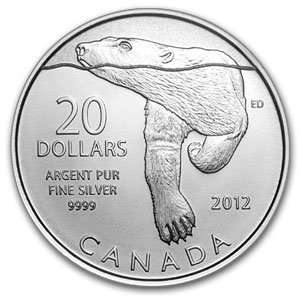   oz Silver Canadian $20 Polar Bear Coin NGC SP 69 Toys & Games