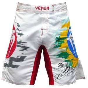  Venum UFC 129 Lyoto Machida Fightshort   White Sports 