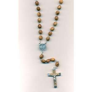  Olive Wood Rosary Oval Beads 19