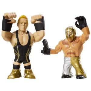  WWE Rumblers Rey Mysterio and Jack Swagger 2 Pack: Toys 